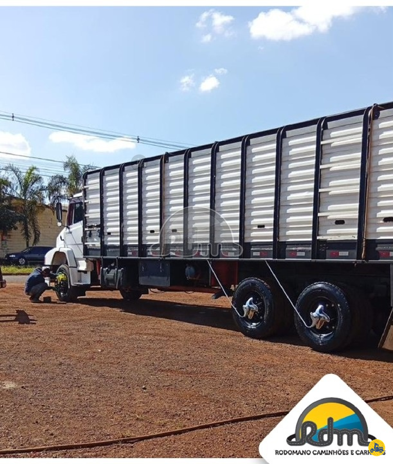 CAMINHAO MERCEDES-BENZ MB 1620 Boiadeiro Truck 6x2 Rodomano Caminhões e Carretas RIO VERDE GOIAS GO